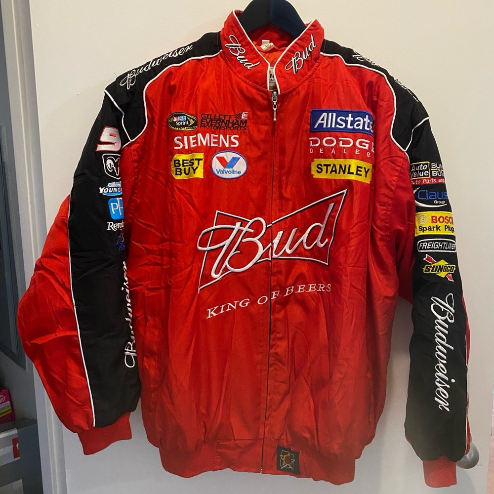 F1 Budweiser Red Racing Jacket